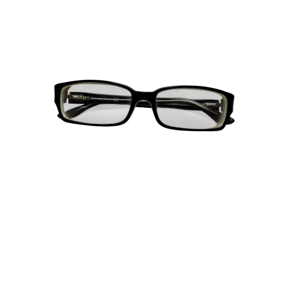 Ray-Ban Womens Black Clear Rectangular Eyeglasses FRAMES - RB5092 2034 52-15-135